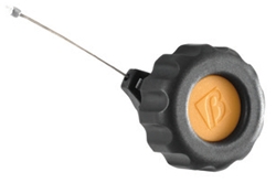 Bouton avec câble en acier anti-chute et douille filetée borgne